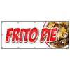 Signmission FRITO PIE BANNER SIGN chili cheese corn chips texas style tamale fresh B-120 Frito Pie